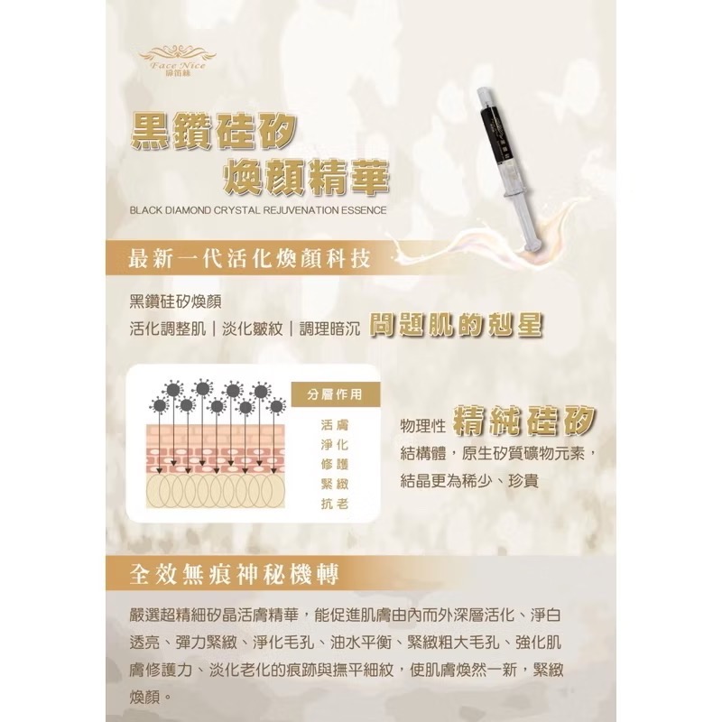 ￼限時優惠❗️醫美級✅營養黑硅矽抗老淨痘煥膚精華實體店面都在用🔥-細節圖2