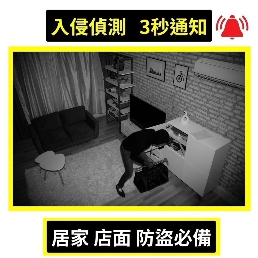 I9 電子鐘 自動紅外夜視 無孔鏡頭 入侵通知 偽裝 針孔攝影機 監視器 微型攝影機 密錄器【寶力數位建國總店】-細節圖2