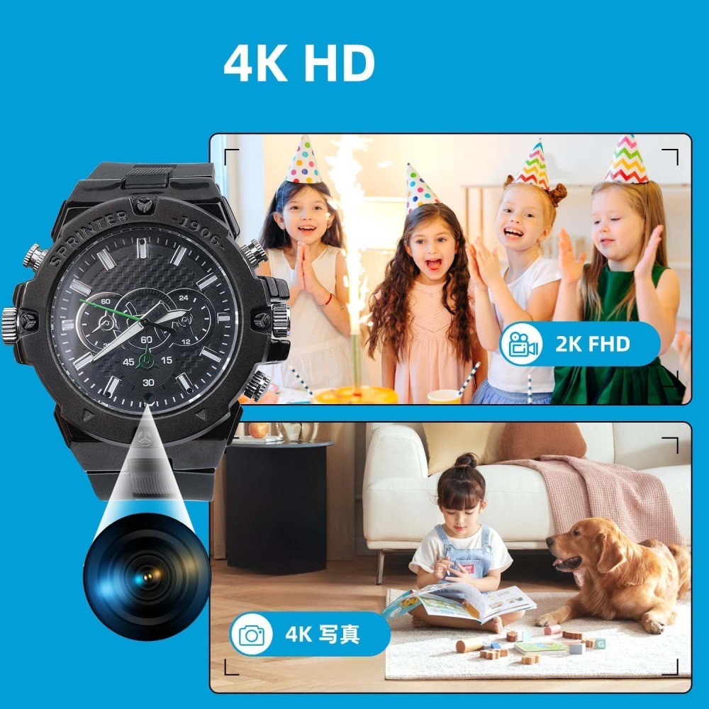 T10 2K 錄影手錶 錄影手環 錄影筆 針孔攝影機 密錄器 低照度 高畫質 夜視錶王 【寶力數位建國總店】-細節圖3