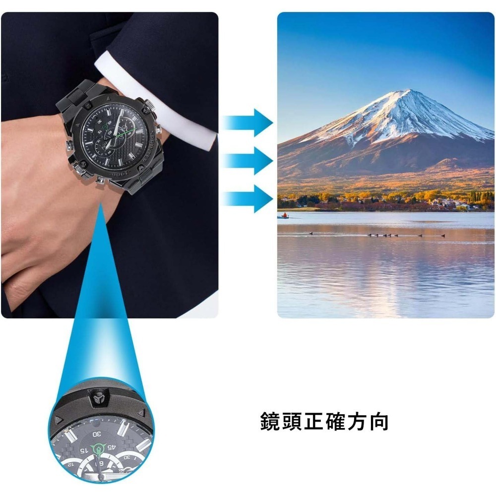 T10 2K 錄影手錶 錄影手環 錄影筆 針孔攝影機 密錄器 低照度 高畫質 夜視錶王 【寶力數位建國總店】-細節圖6