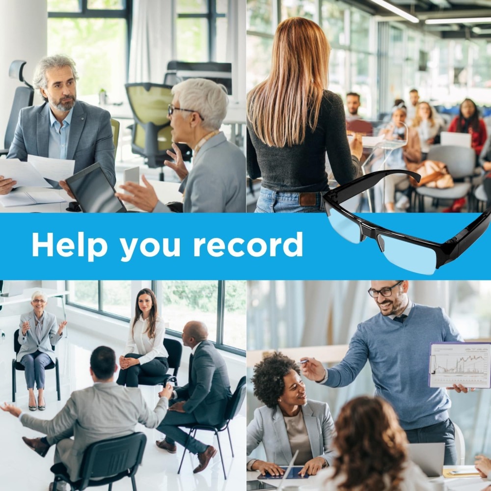 K011(1080P版) 高清密錄眼鏡 眼鏡攝影機 偽裝攝影機 針孔攝影機密錄器 錄影眼鏡 【寶力數位建國總店】-細節圖3