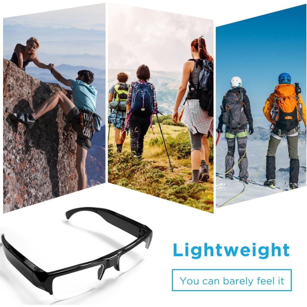 K011(1080P版) 高清密錄眼鏡 眼鏡攝影機 偽裝攝影機 針孔攝影機密錄器 錄影眼鏡 【寶力數位建國總店】-細節圖4