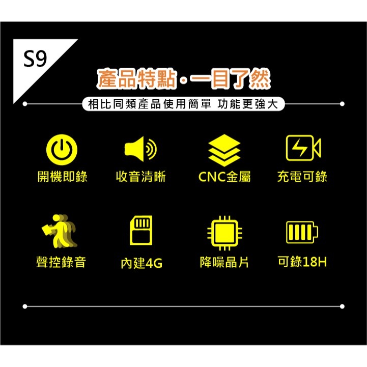 S9 新上架 迷你 錄音筆 高清降噪 USB隨身碟 內建4G 項鍊 掛飾 鑰匙扣 【寶力數位建國總店】-細節圖8