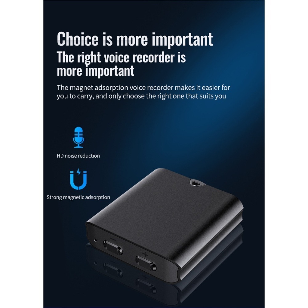 S8 最小輕薄 錄音筆 錄音小方塊 大拇指大小 有縫就塞 反霸凌蒐證 高清收音 專業AI聲控【寶力數位建國總店】-細節圖4