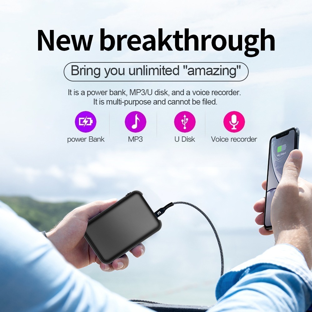 S11 行動電源錄音筆 連續錄音2個月 聲控錄音365天 內建64G 完全偽裝 不須隱藏 密錄器【寶力數位建國總店】-細節圖4