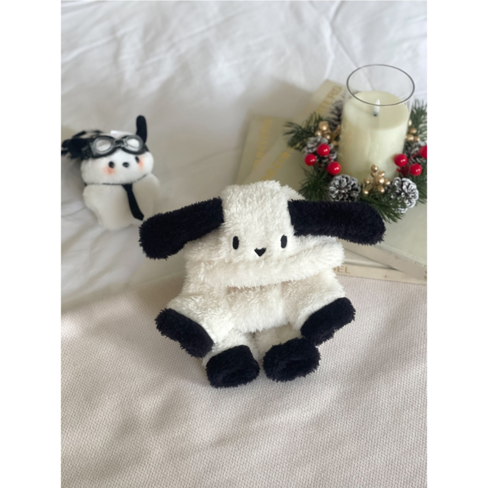 愛心法蘭絨連身衣-細節圖6