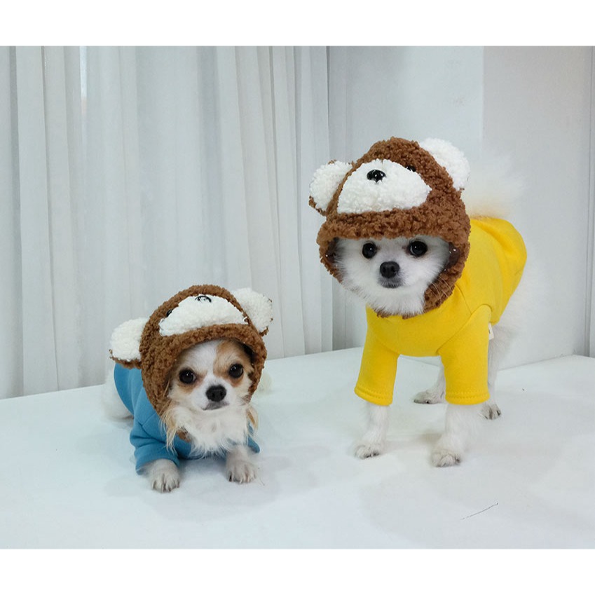 小熊帽連身裝-細節圖2