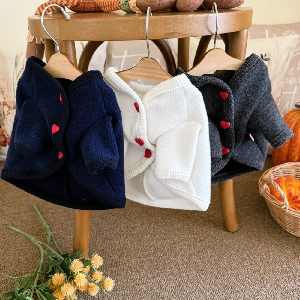 素色愛心萌寵衣-細節圖2