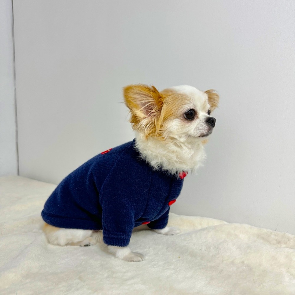 素色愛心萌寵衣-細節圖5