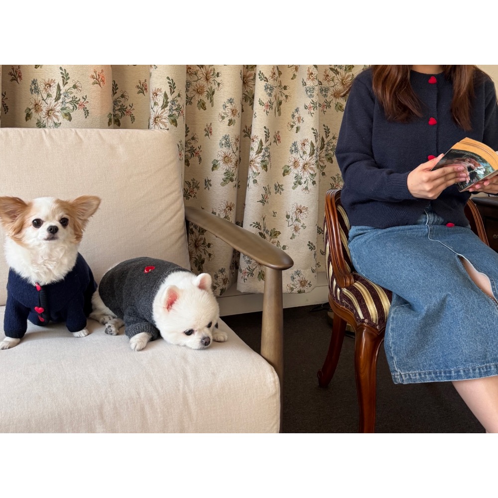 素色愛心萌寵衣-細節圖6