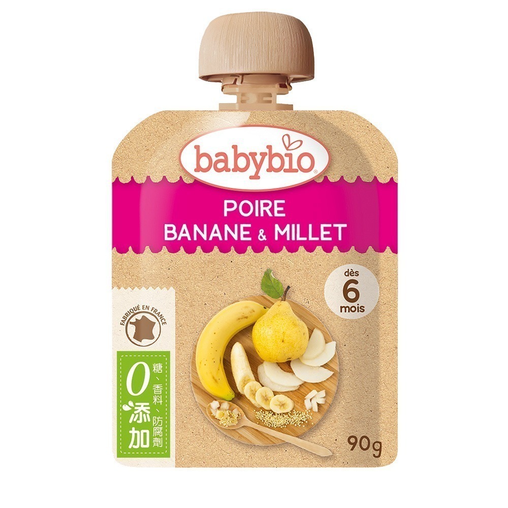 法國Babybio 生機纖果泥系列90g  6m+-規格圖5