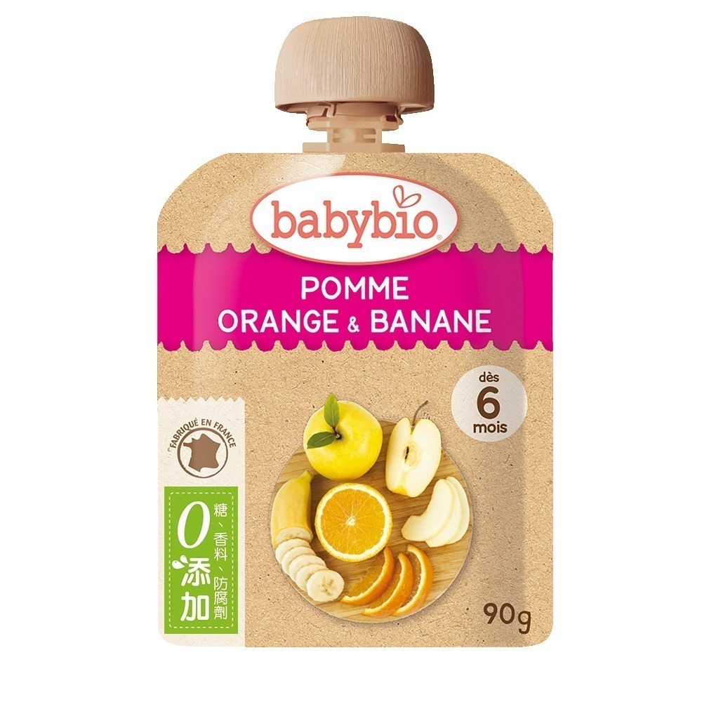 法國Babybio 生機纖果泥系列90g  6m+-規格圖5
