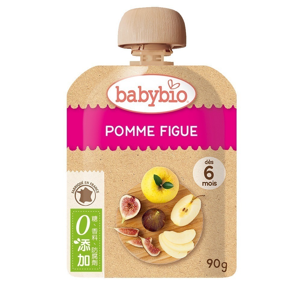法國Babybio 生機纖果泥系列90g  6m+-規格圖5