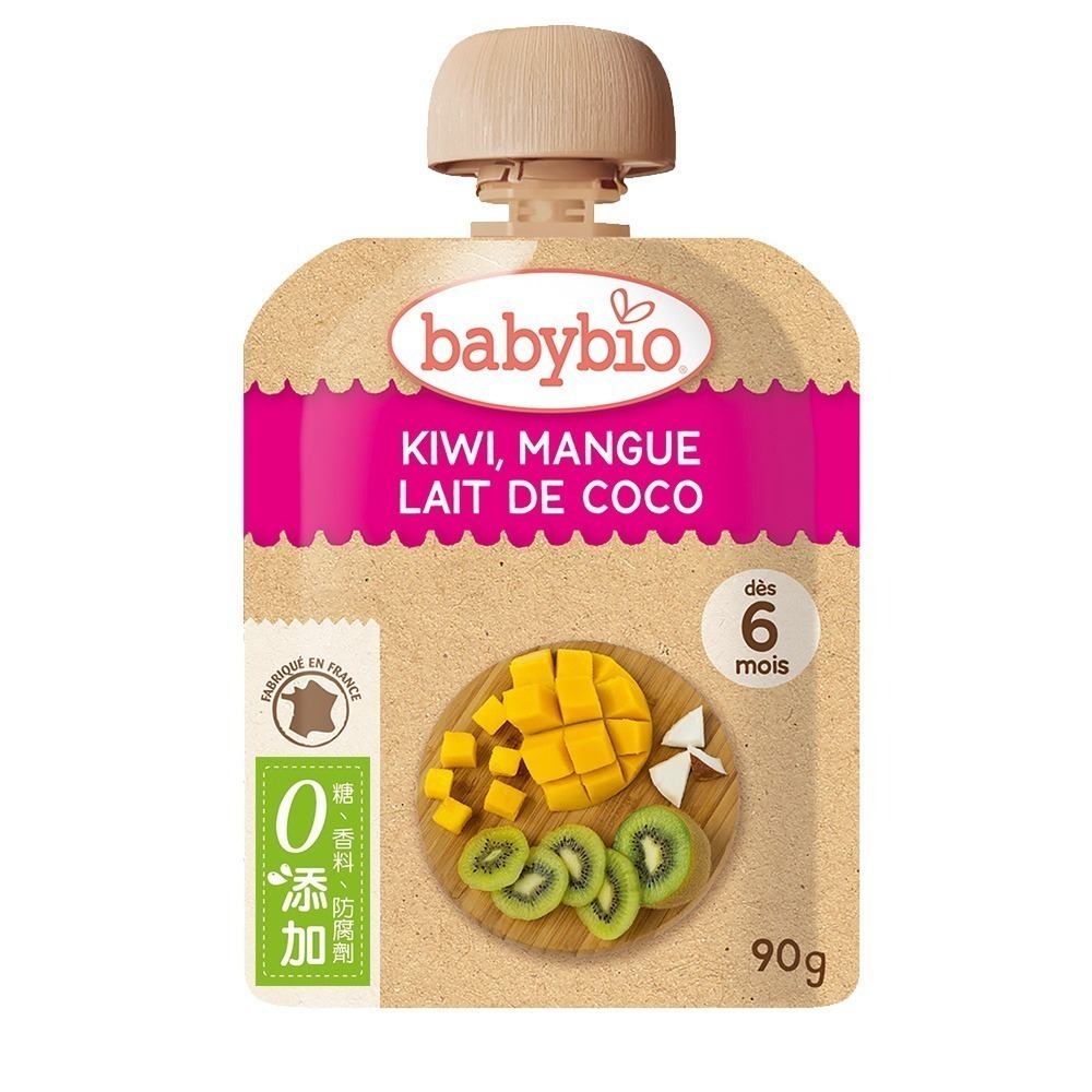法國Babybio 生機纖果泥系列90g  6m+-規格圖5