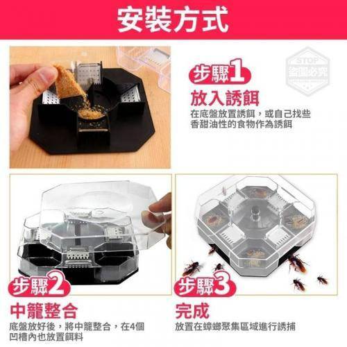 免緊蟑不沾手蟑螂誘捕器-細節圖2