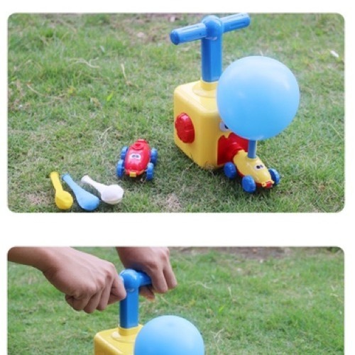 動力氣球車6顆氣球 打氣小車衝衝衝-細節圖5