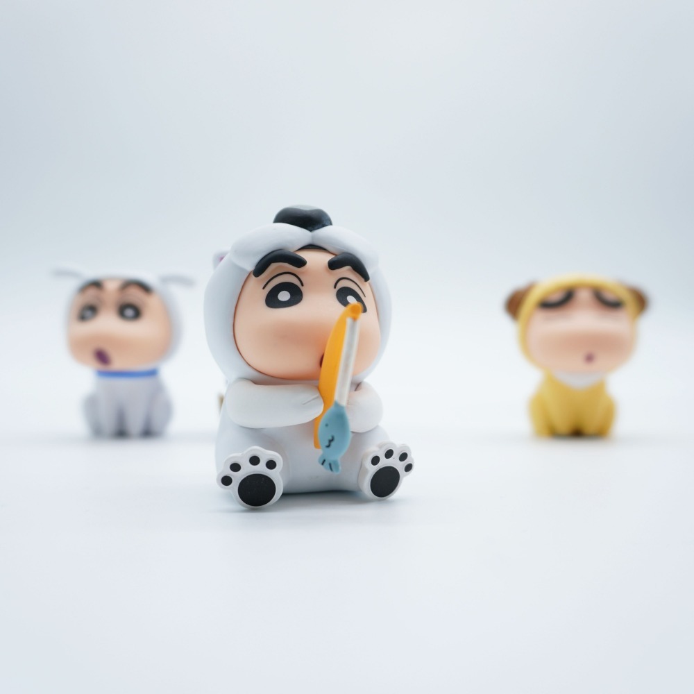 蠟筆小新動物公仔4入組-細節圖4