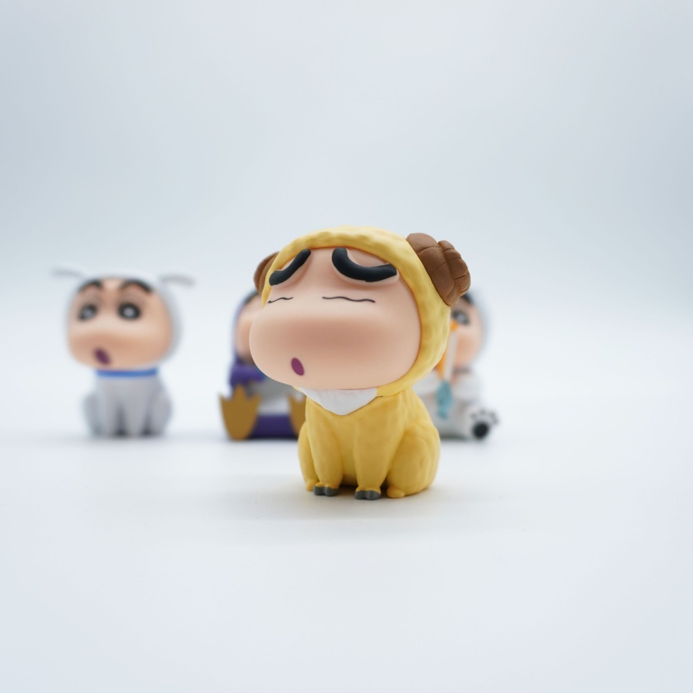 蠟筆小新動物公仔4入組-細節圖5