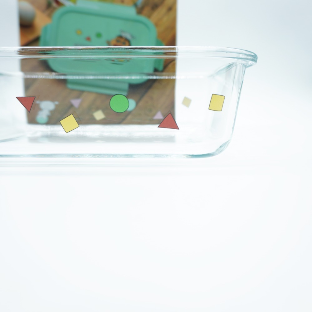 蠟筆小新耐熱玻璃保鮮盒-細節圖3