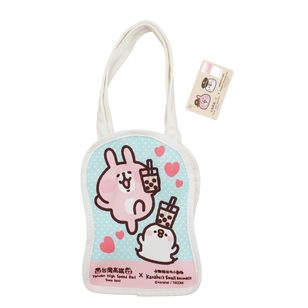 卡娜赫拉高鐵聯名帆布飲料提袋-細節圖2