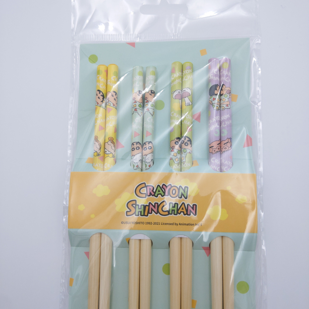 蠟筆小新竹筷4入組-細節圖2
