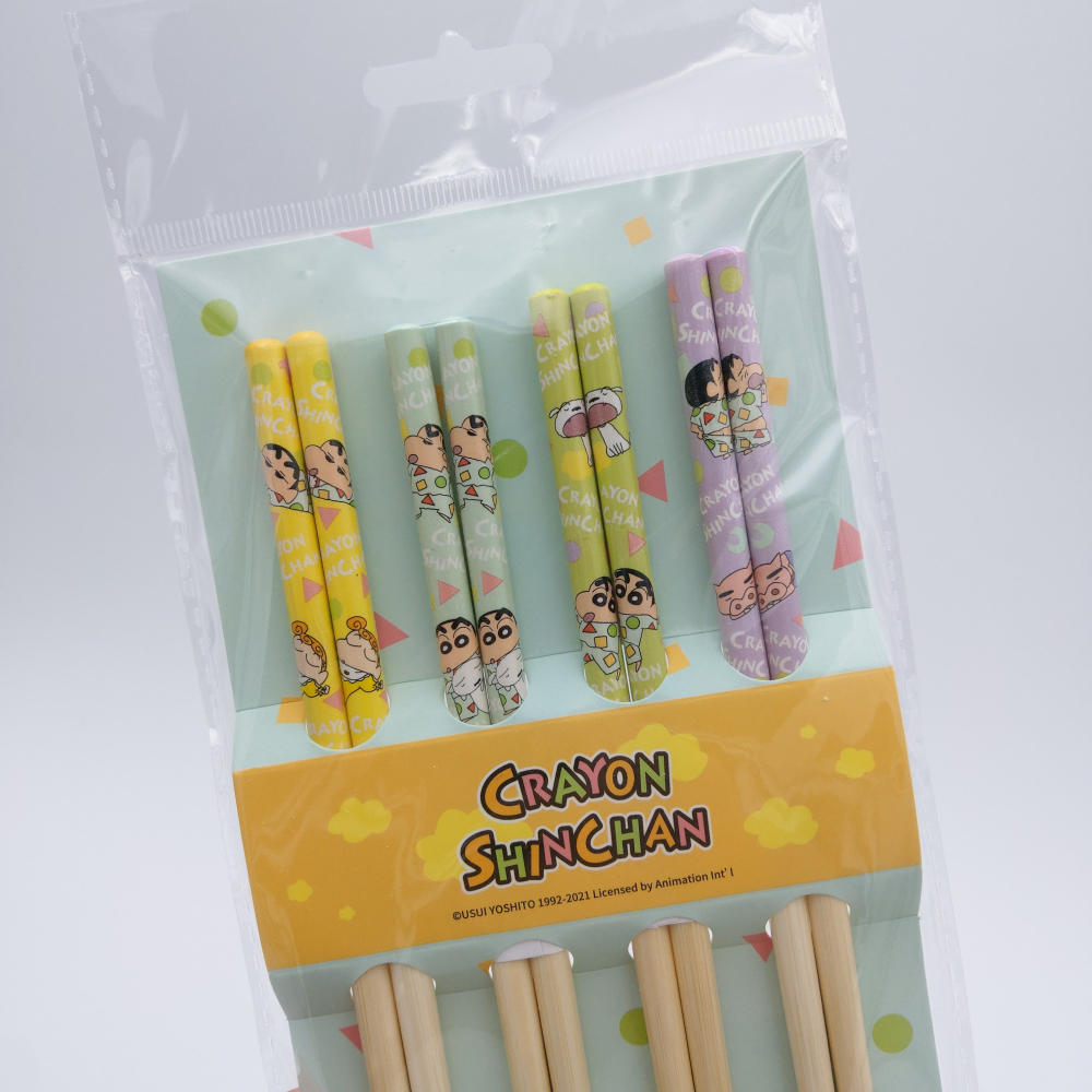 蠟筆小新竹筷4入組-細節圖4
