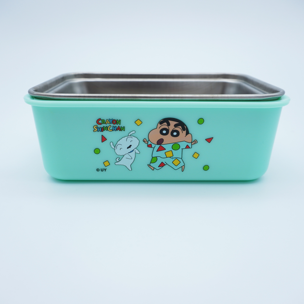 蠟筆小新304不鏽鋼隔熱餐盒-細節圖4