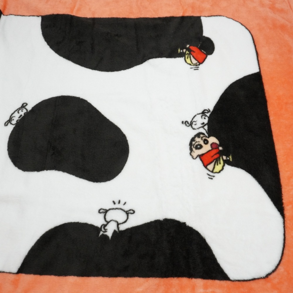 蠟筆小新毛毯(乳牛)-細節圖3