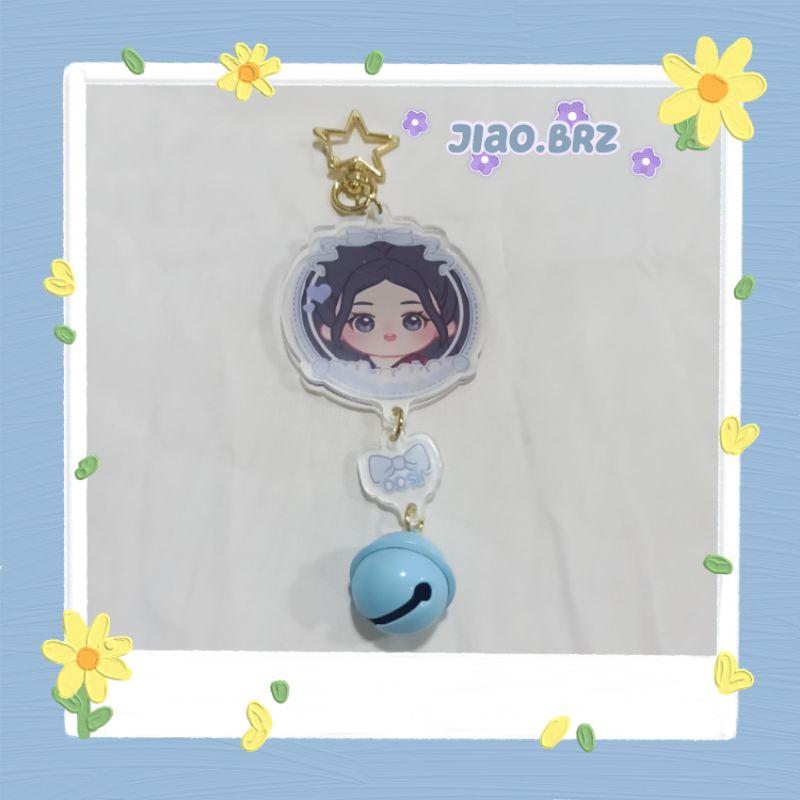 【覺JIAO】BlackPink 週邊 吊飾Lisa Jisoo Jennie Rose鈴鐺鑰匙圈 客製化 印刷 粉墨-細節圖8