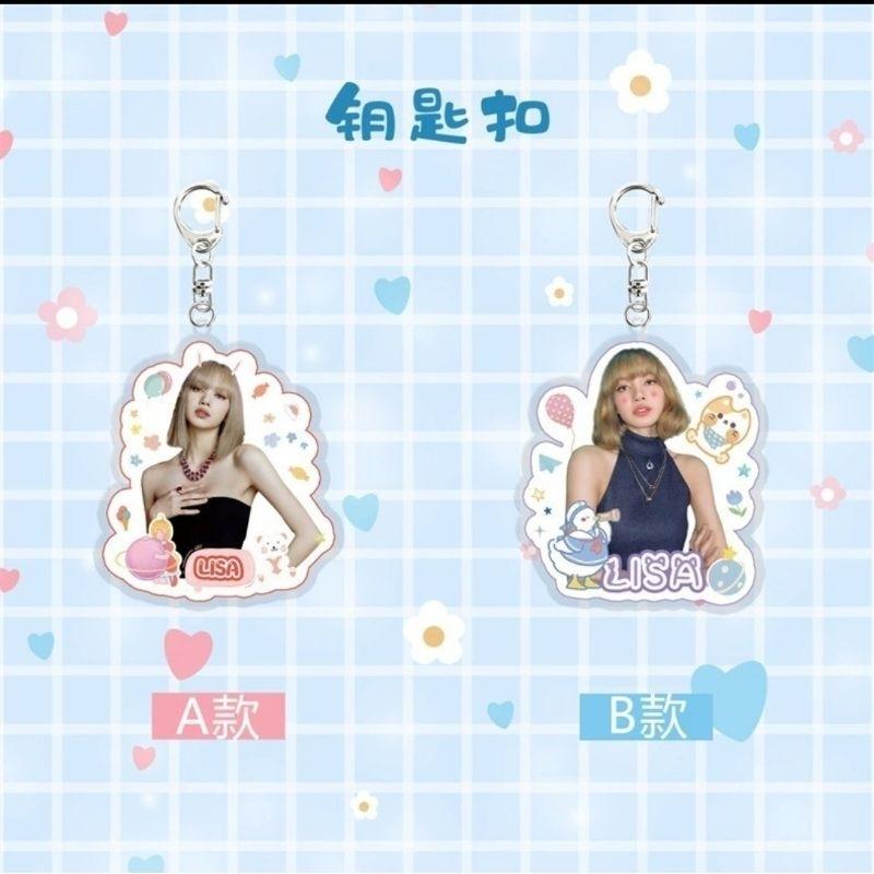 【覺JIAO】周邊☛  Blackpink 壓克力吊飾 Rose Jisoo Jennie Lisa 鑰匙圈-細節圖6