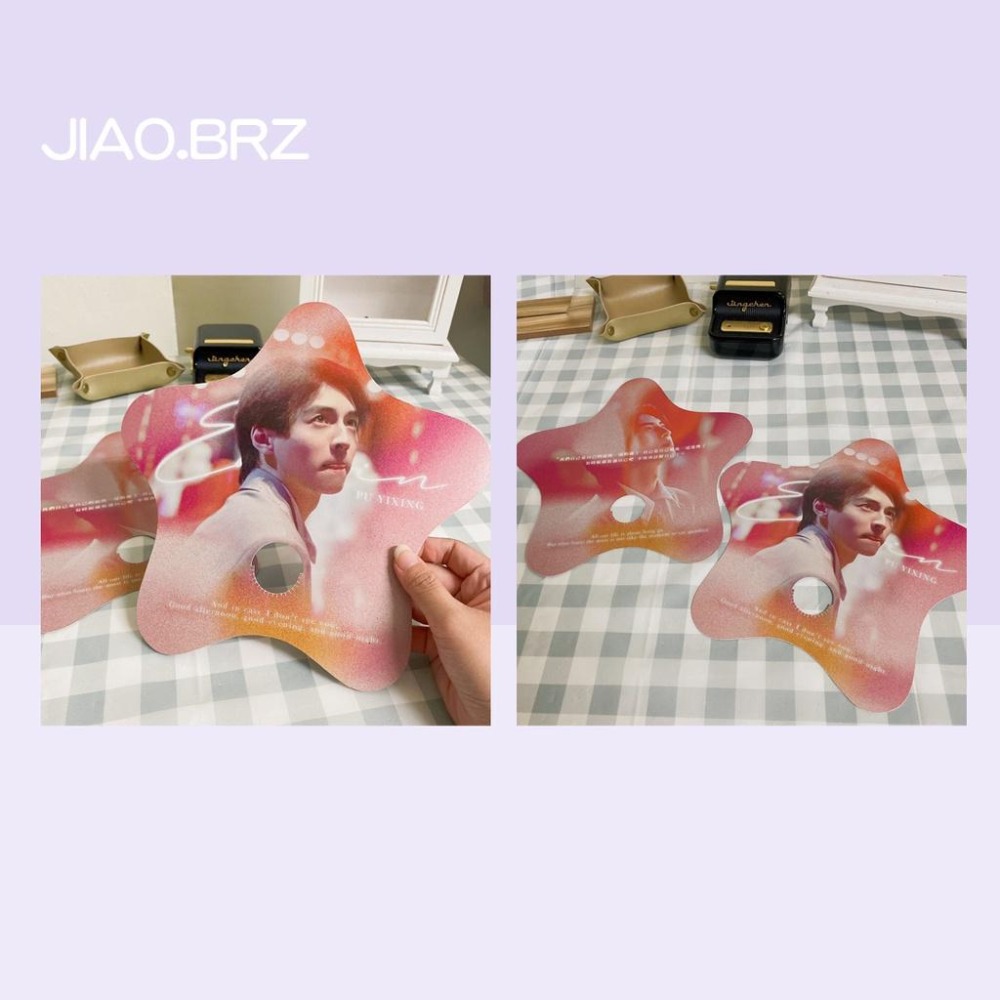 【覺JIAO】少量印刷／拇指扇 快速 台灣廠／印刷／客製化／印製／訂製／應援／扇子 紙扇 扇 宣傳 手扇 無柄扇  紀念-細節圖3