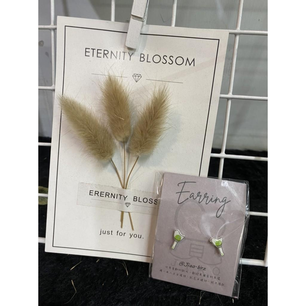 【覺JIAO】手燈 耳環 ☛ GOT7 珍榮 王嘉爾 榮宰 鳥寶寶 周邊 純銀 防過敏 學生磁鐵 無耳洞 耳夾 來圖訂製-細節圖2