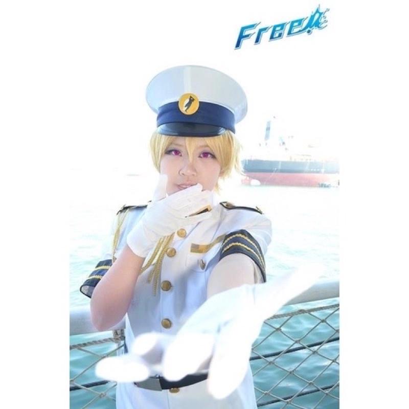 【覺JIAO】COSPLAY ☛配件（假髮）- 短髮 假毛 橘髮 金髮 淺紫 深紫 酒紅 藍 美咲 凜 月山 董香 伏見-細節圖5