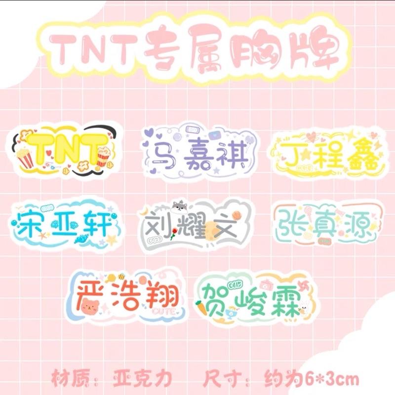 【覺JIAO】TNT 時代少年團 徽章 馬卡龍文字 胸針 胸章 馬嘉祺 丁程鑫 宋亞軒 劉耀文 張真源 嚴浩翔 賀峻霖-細節圖2