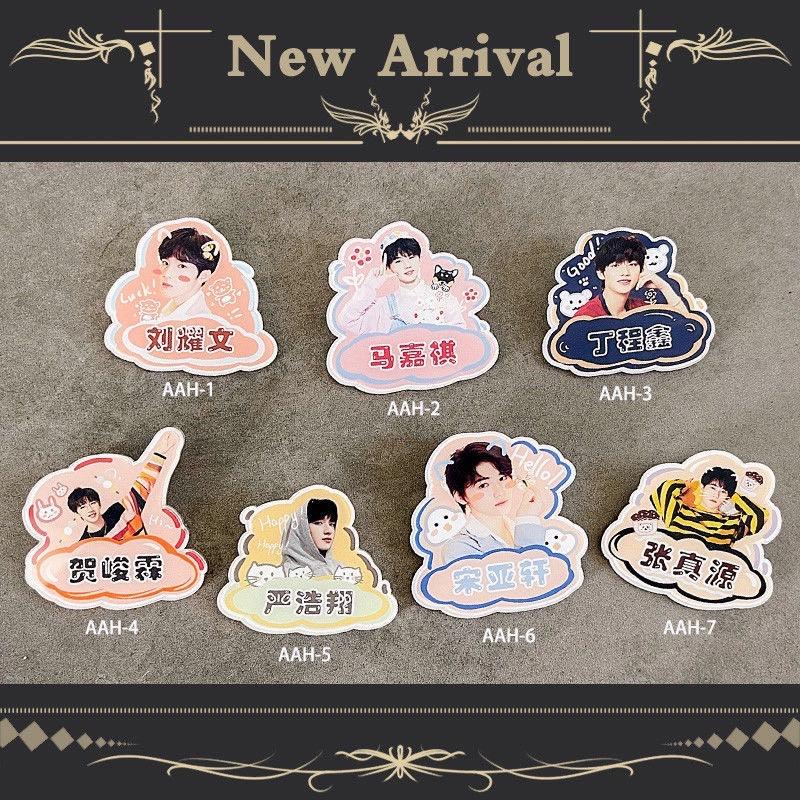 【覺JIAO】TNT 時代少年團 徽章 可愛頭像 胸針 胸章 馬嘉祺 丁程鑫 宋亞軒 劉耀文 張真源 嚴浩翔 賀峻霖-細節圖3