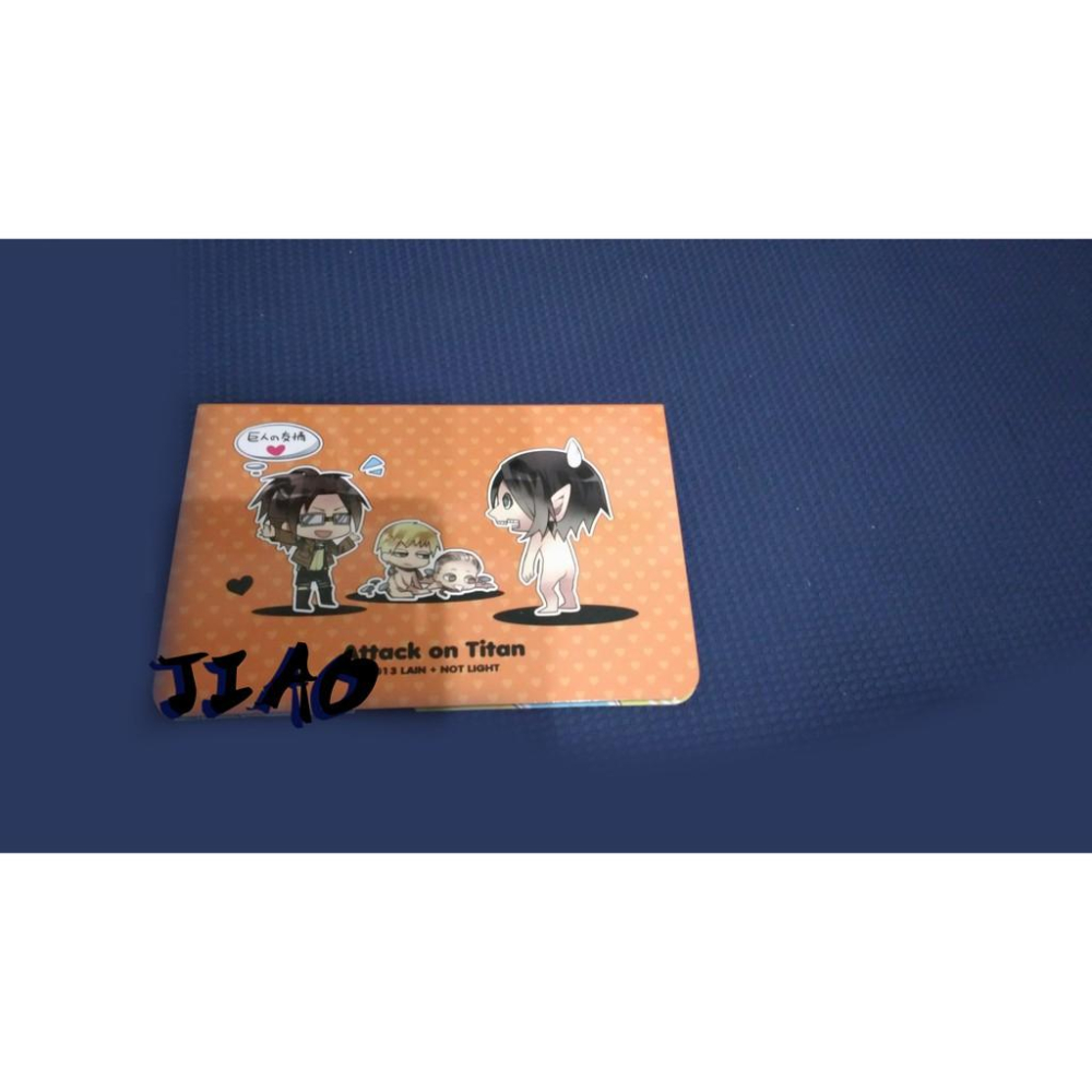 【覺JIAO】動漫 ☛ 同人（進擊的巨人） - 便利貼／紙膠帶／木夾子／插座壁貼／艾倫／兵長／米卡莎／艾爾敏／貼紙-細節圖2