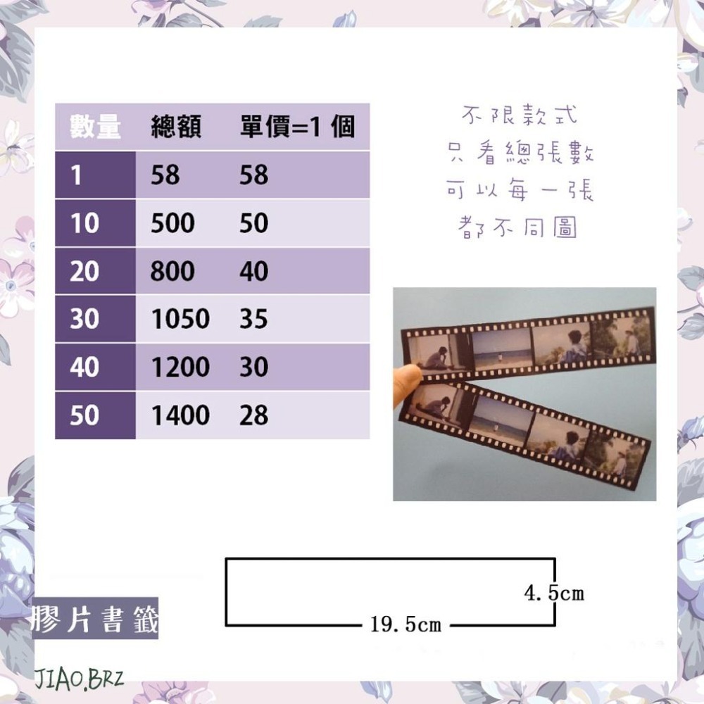 【覺JIAO】少量印刷／膠片書籤 1張起印／偶像周邊印製／ 演唱會 應援／印刷／印製／訂製／客製化  膠片 書籤 四格卡-細節圖6