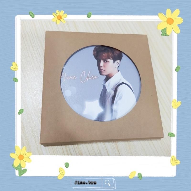 【覺JIAO】周邊☛  陳零九 五堅情 杯墊 陶瓷杯墊 陶瓷 杯墊 飯製 現貨 零九 09 狼人殺 狼人殺偶像-細節圖2