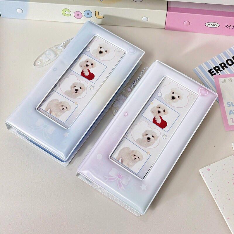 【覺JIAO】卡冊☛Ins風 夢幻古早風PVC 四格卡包 韓系收納卡冊 保護小卡 收納 三吋 小卡 卡包  證件套-細節圖2