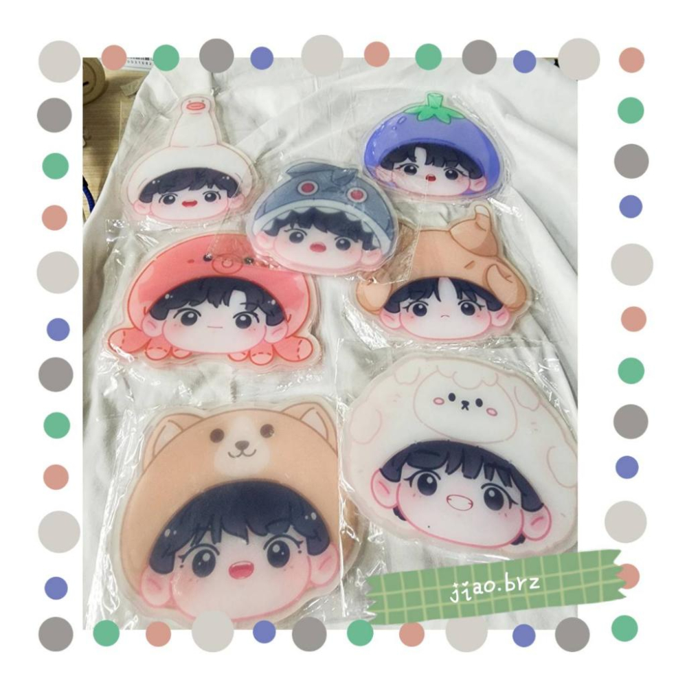 【覺JIAO】TNT 時代少年團 壓克力杯墊 馬嘉祺 丁程鑫 宋亞軒 劉耀文 張真源 嚴浩翔 賀峻霖 壓克力 杯墊-細節圖2