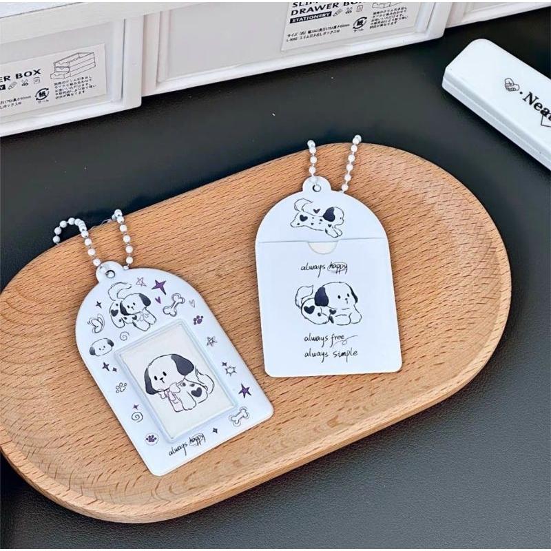 【覺JIAO】塗鴉小動物PVC卡套☛Ins風 PVC 卡套 證件照卡套 收納 一寸證件照尺吋-細節圖3