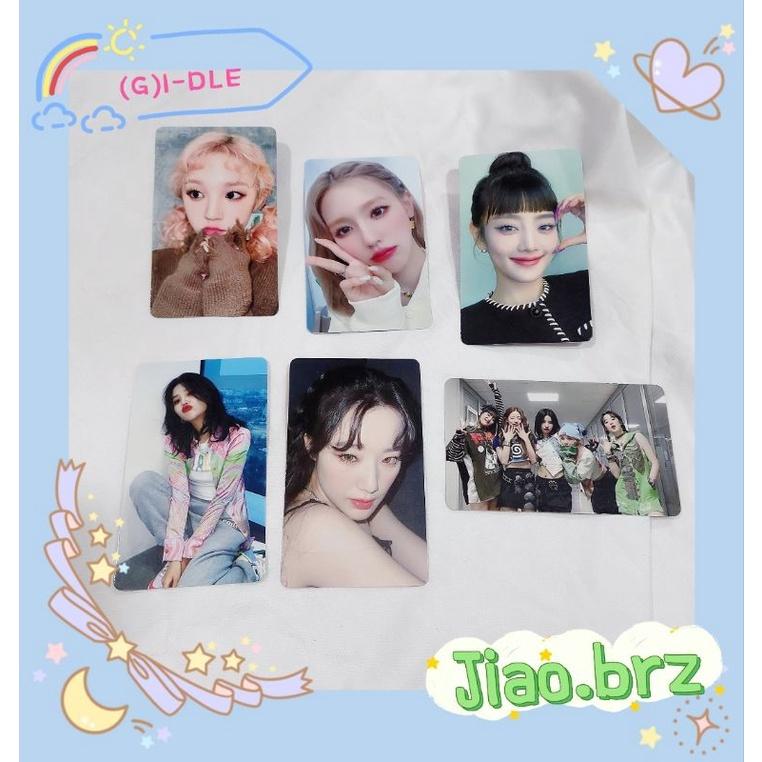 【覺JIAO】韓星☛ (G)I-DLE 團體小卡 組合 薇娟 Minnie 小娟 雨琦 舒華 愛豆 偶像 TOMBOY-細節圖2