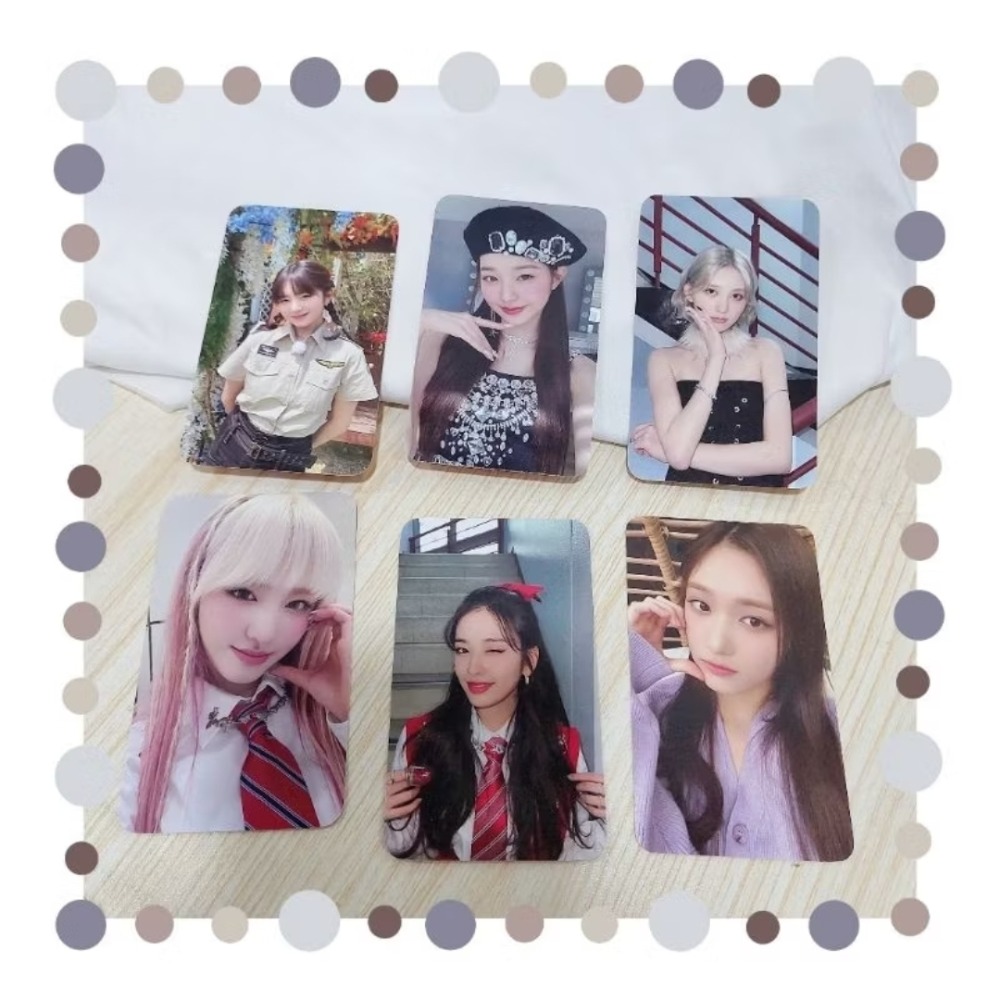 【覺JIAO】韓星☛ IVE符咒小卡 秋天 安兪眞 直井怜 張員瑛 Liz	Leeseo 李瑞Yujin	俞真Rei-細節圖3