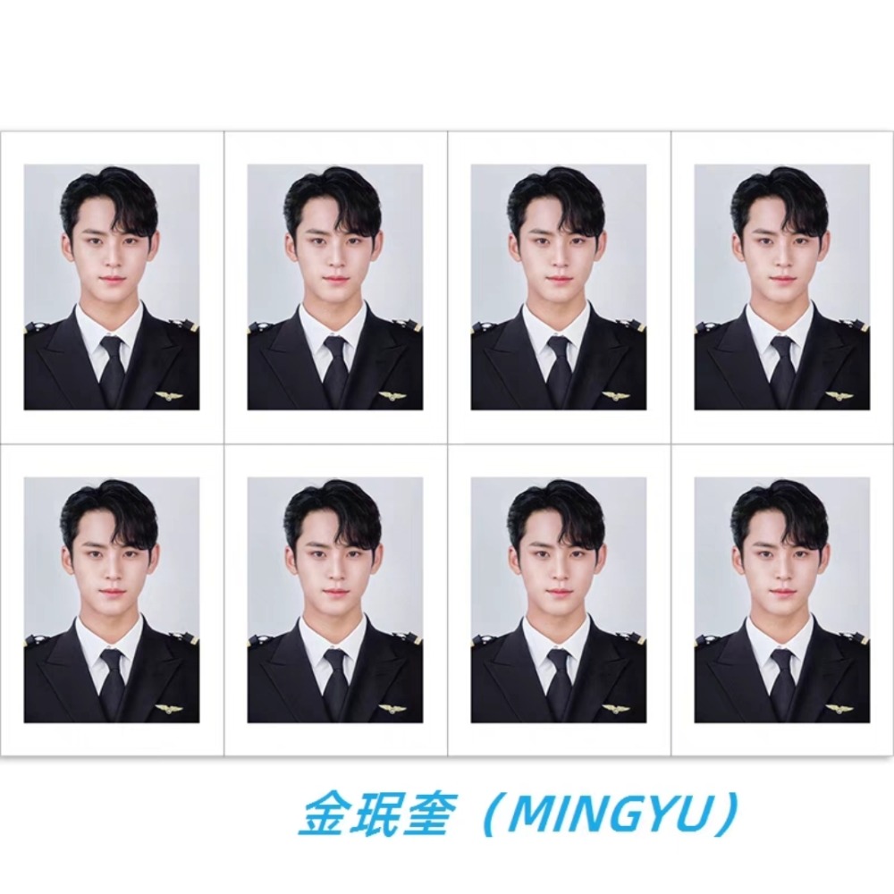 【覺JIAO】周邊☛‎ SEVENTEEN 證件照 飯製 淨漢 知秀 Jun Hoshi 圓佑 WOOZI DK-規格圖1