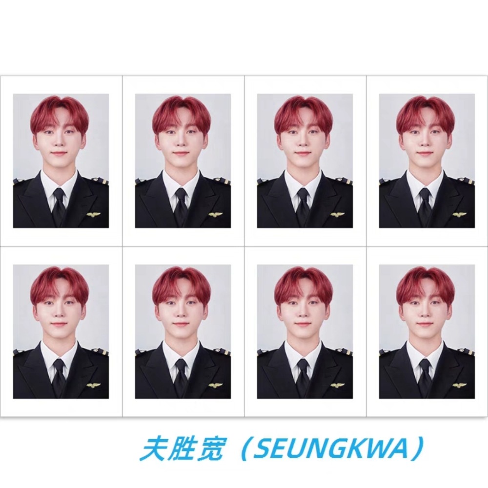 【覺JIAO】周邊☛‎ SEVENTEEN 證件照 飯製 淨漢 知秀 Jun Hoshi 圓佑 WOOZI DK-規格圖1