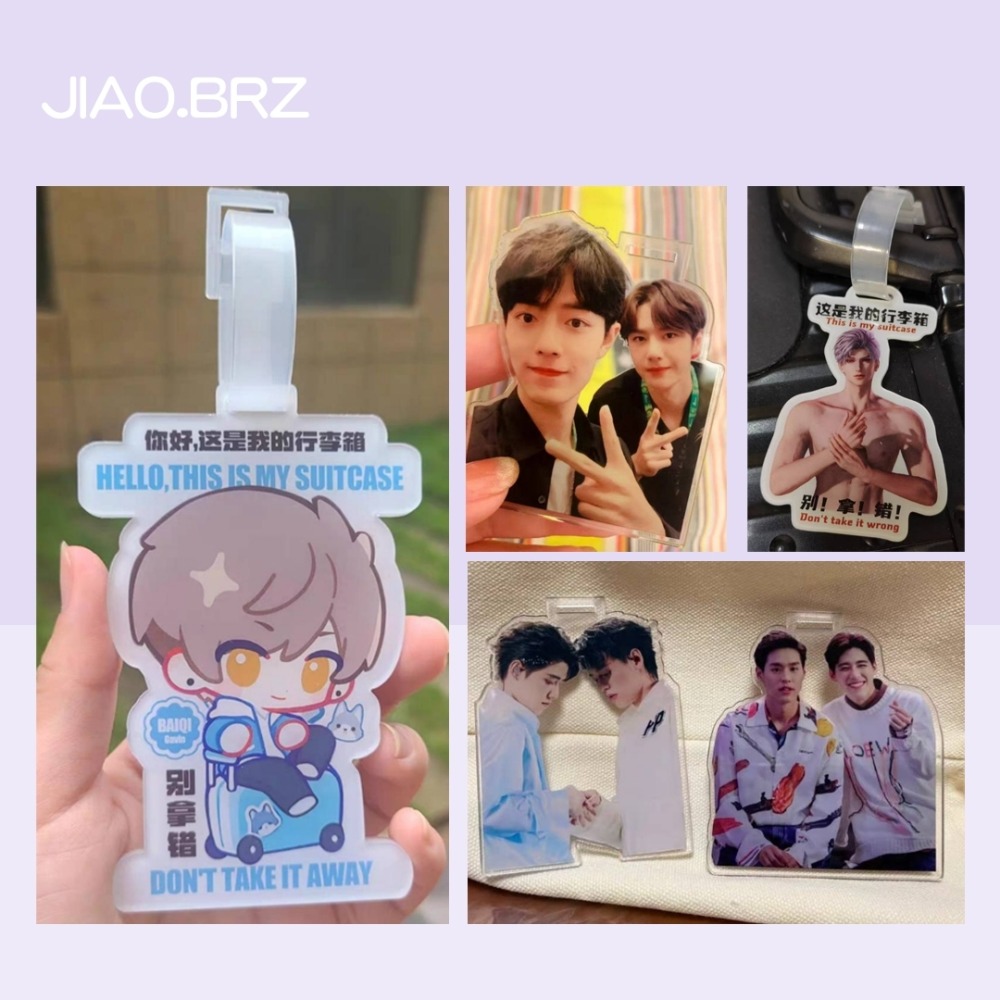 【覺JIAO】免費設計／透明 吊牌 旅行登機牌 行李箱 吊牌 音樂 透明登機牌／偶像周邊印製／印刷／印製／訂製／客製化-細節圖4
