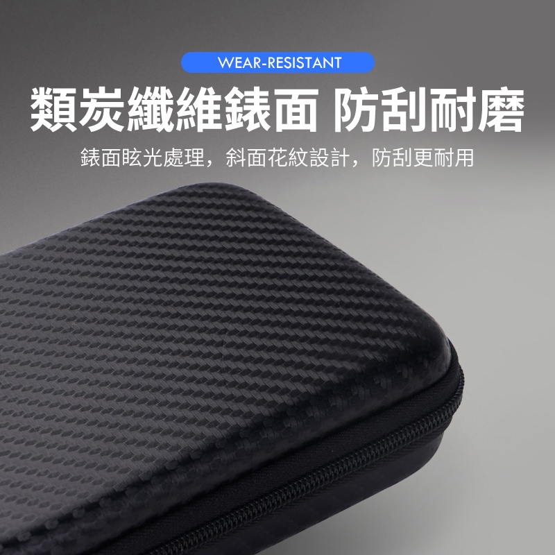 【台灣免運】防摔收納包 耳機收納包 皮革材質 耳機包 充電線 充電頭 充電器 耳機 3C配件【D1-01368】-細節圖6