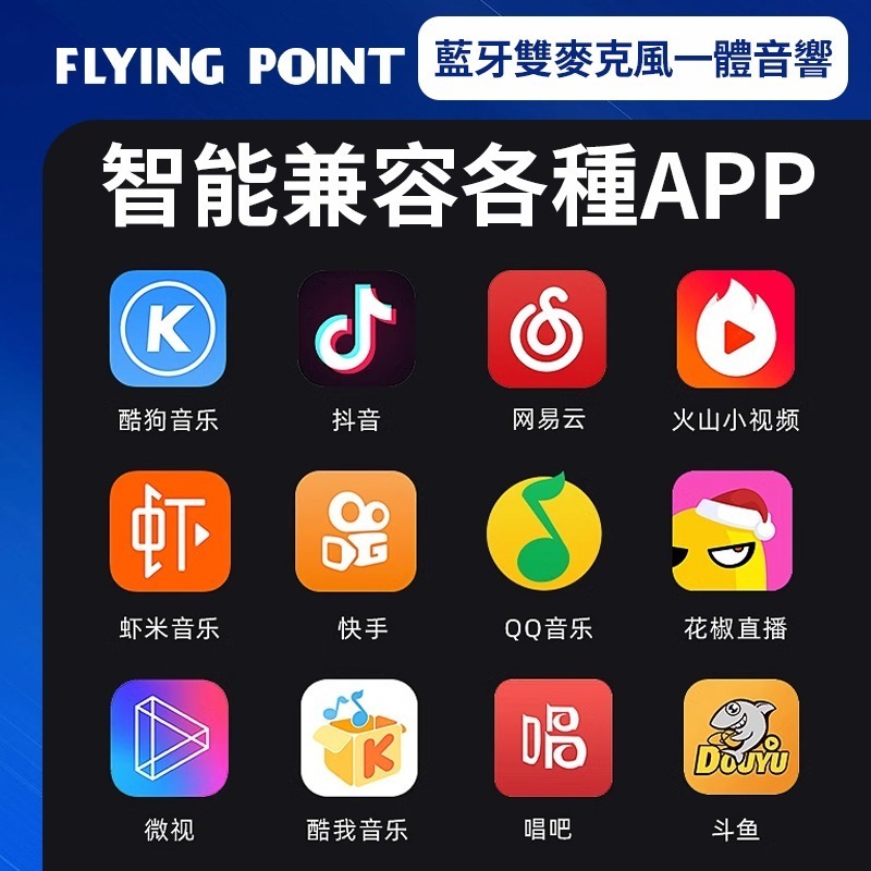 【限購2台】藍芽雙麥克風k歌音箱 唱歌音箱無線K歌 家庭KTV一體套裝 雙麥 藍牙音響 K歌神器【C1-00366】-細節圖7