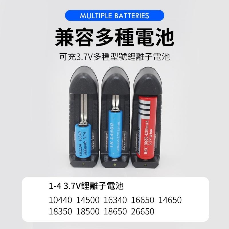 【高速充電】鋰電池單槽充電座 電池充電座 鋰電池充電器 萬用充電器 充電器 充電電池【C1-00298】-細節圖5