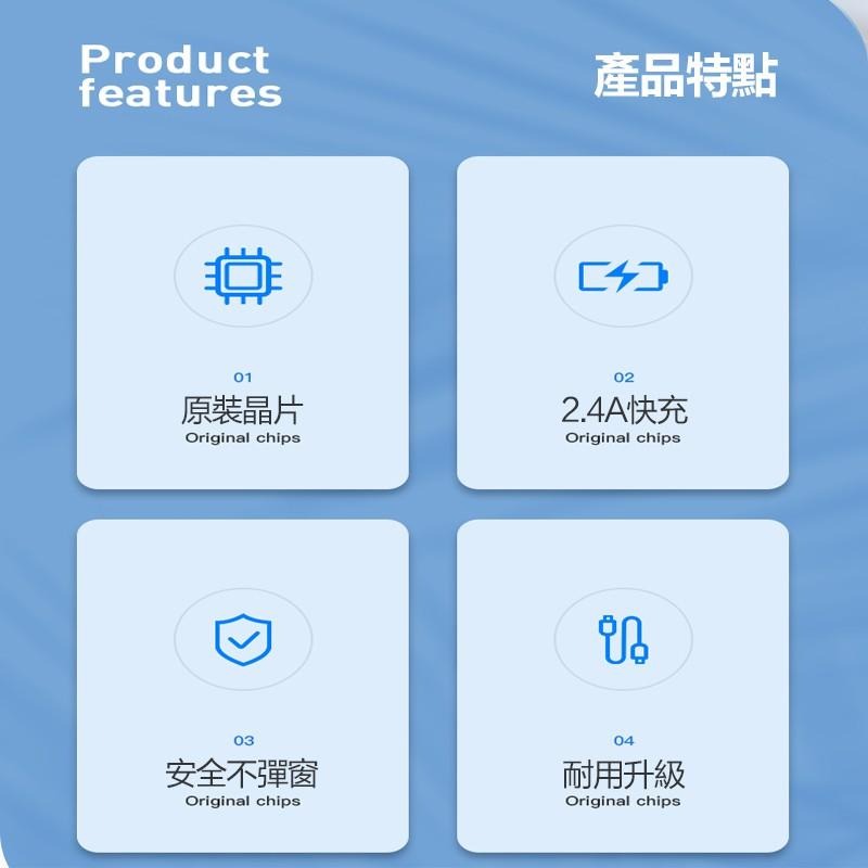 【保固三個月】2.4A大電流 MFi數據線 充電線Apple傳輸線 快充 適用iPhone 12 【C1-00202】-細節圖4